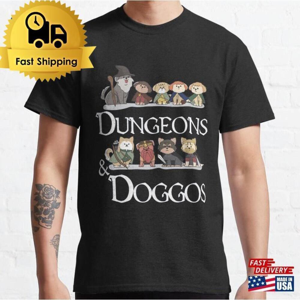Dungeons Amp Doggos T Shirt T-shirt Unisex